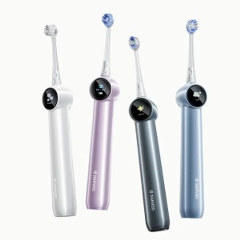 RANVOO AirJet II 氣泡+聲波電動牙刷 (顏色: 灰/白/紫/藍)