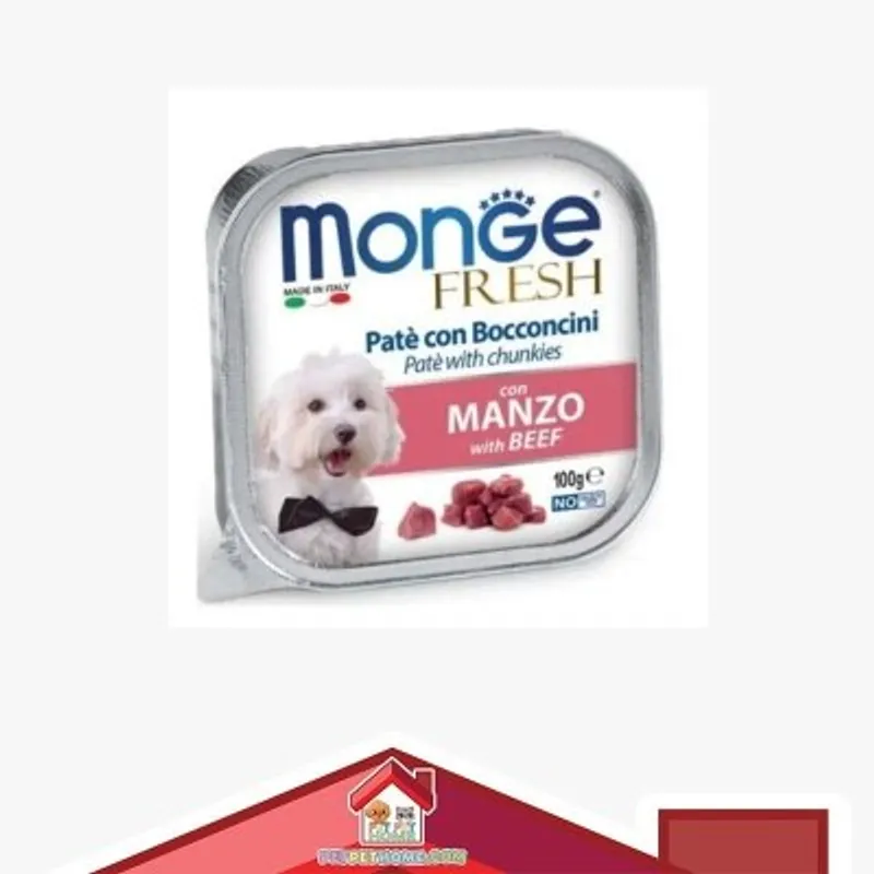 MONGE Monge 鮮肉 狗罐頭 100g