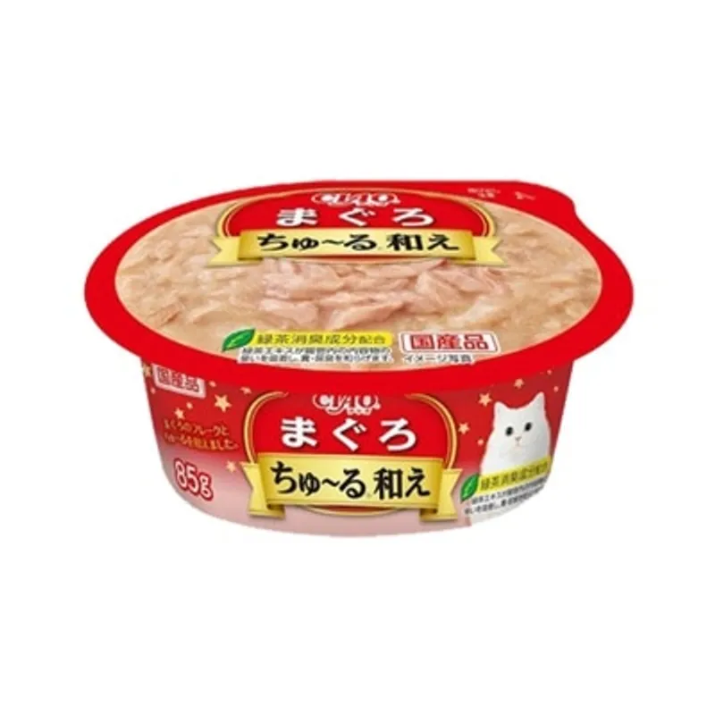 INABA <超奴和風杯> 吞拿魚味 (85g) NC-91 貓濕糧 180736