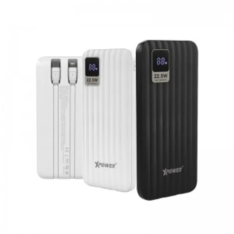XPOWER B10K 4輸出雙內置線Type-C PD & Lightning 10000mAh PD+SCP充電器