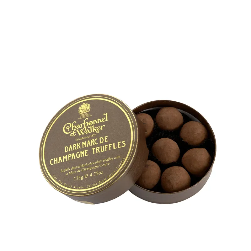 CHARBONNEL ET WALKER 香槟黑朱古力(含酒精) 135G