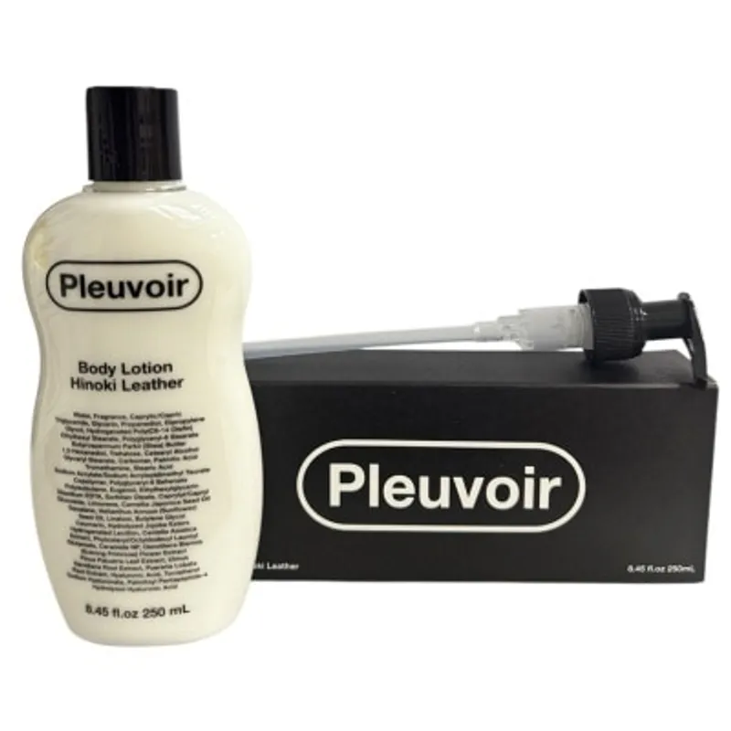PLEUVOIR 純素香氛身體保濕乳液250毫升- 扁柏木皮革