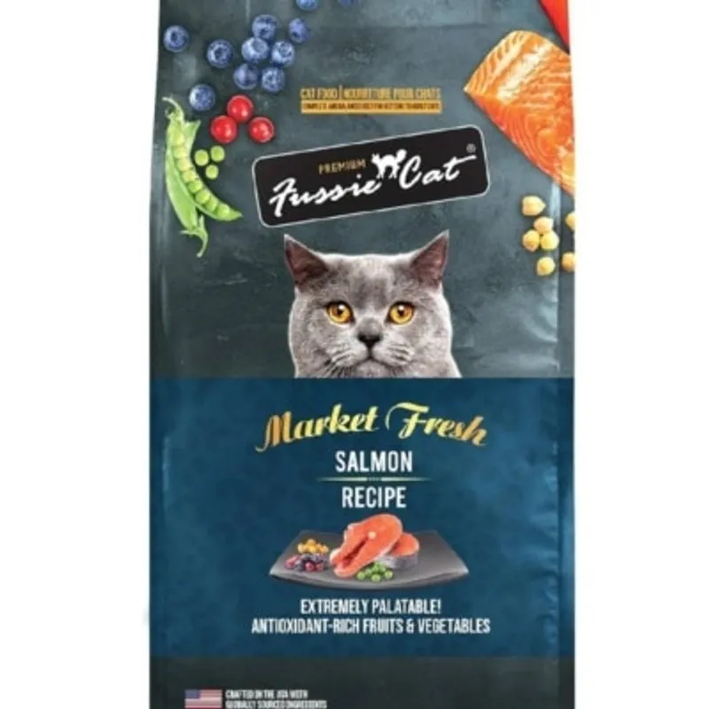 Fussie Cat Market Fresh FU-SA2 無穀物 貓乾糧 三文魚配方 3.5 lbs 新磅數
