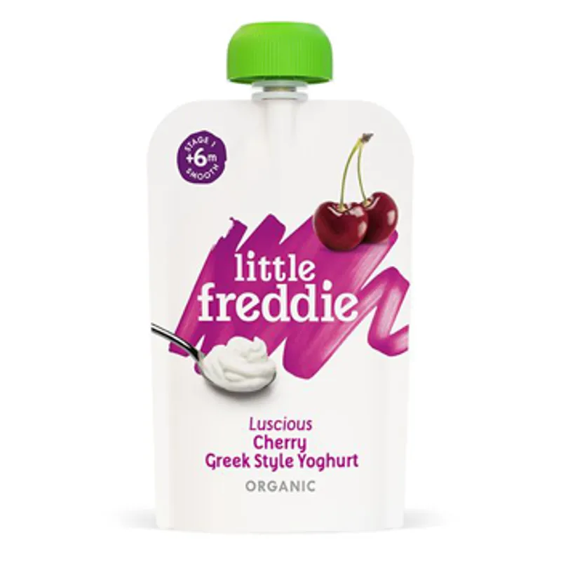 LITTLE FREDDIE 有機櫻桃希臘式乳酪100G