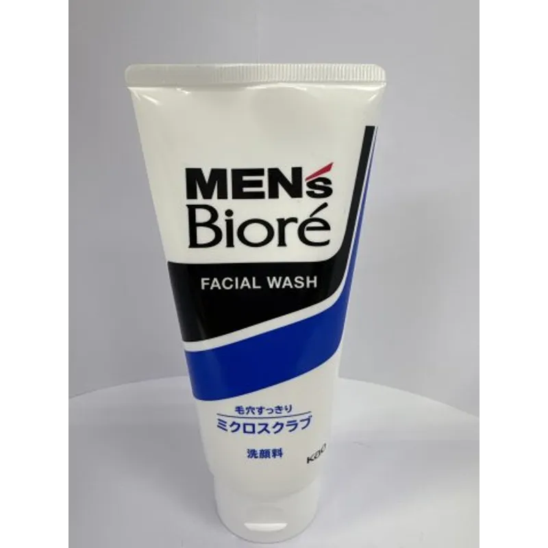 Biore碧柔男士洗面膏130G-深層清潔(藍)