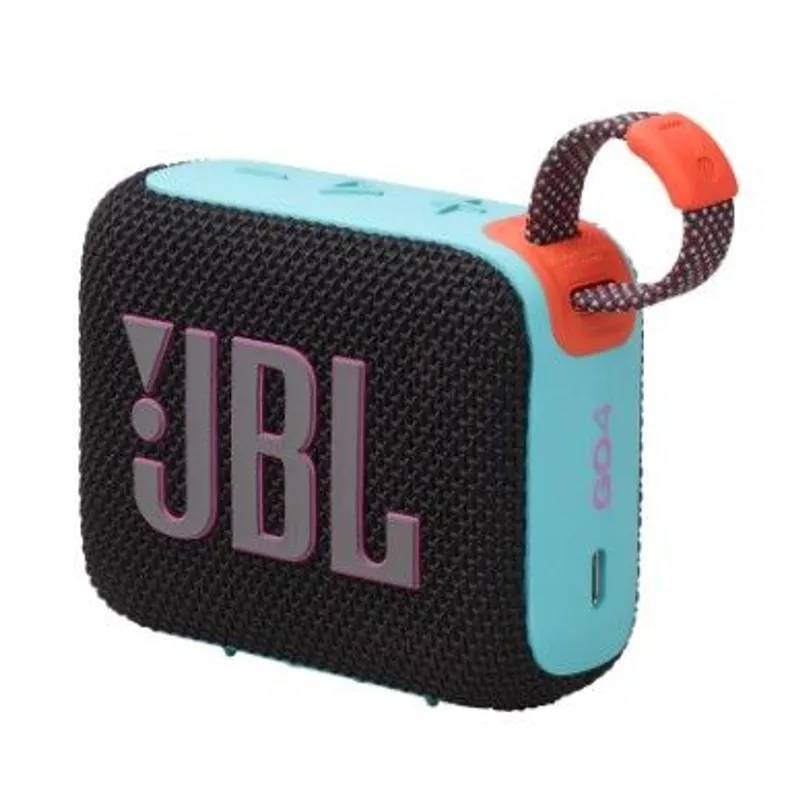 JBL 便攜式藍牙喇叭(黑橙色) GO4/BLACKORANGE