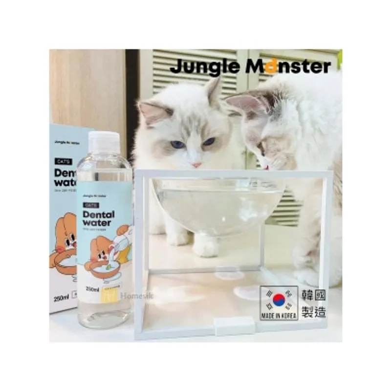 Jungle Monster 韓國寵物口腔清潔貓咪專用潔牙水 漱口水 250毫升