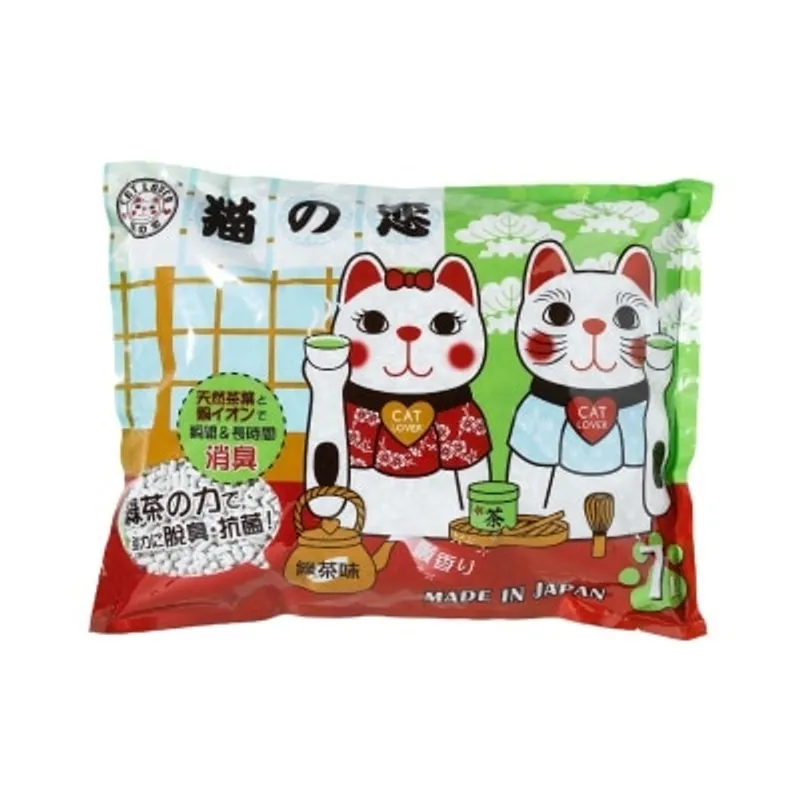 猫之戀 貓之戀 - 貓之戀綠茶紙砂 7L