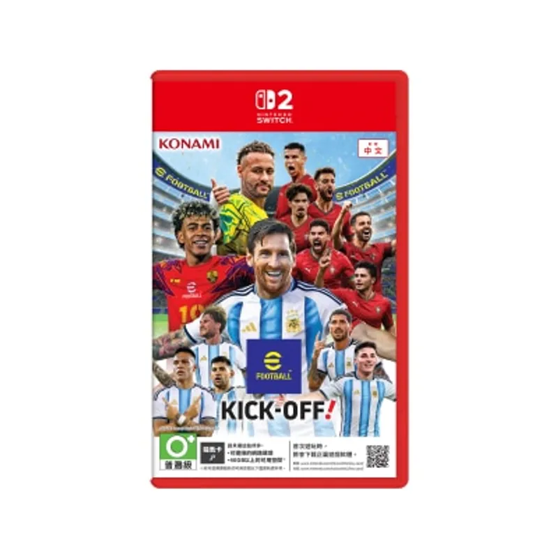 NINTENDO 任天堂 NS2 eFootball™ Kick-Off! (鑰匙卡) - Switch 2 遊戲軟件