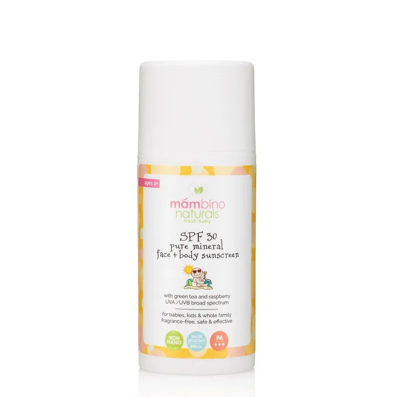 Mambino Organics 嬰幼兒天然礦物防曬乳SPF30 PA+++ 100ml