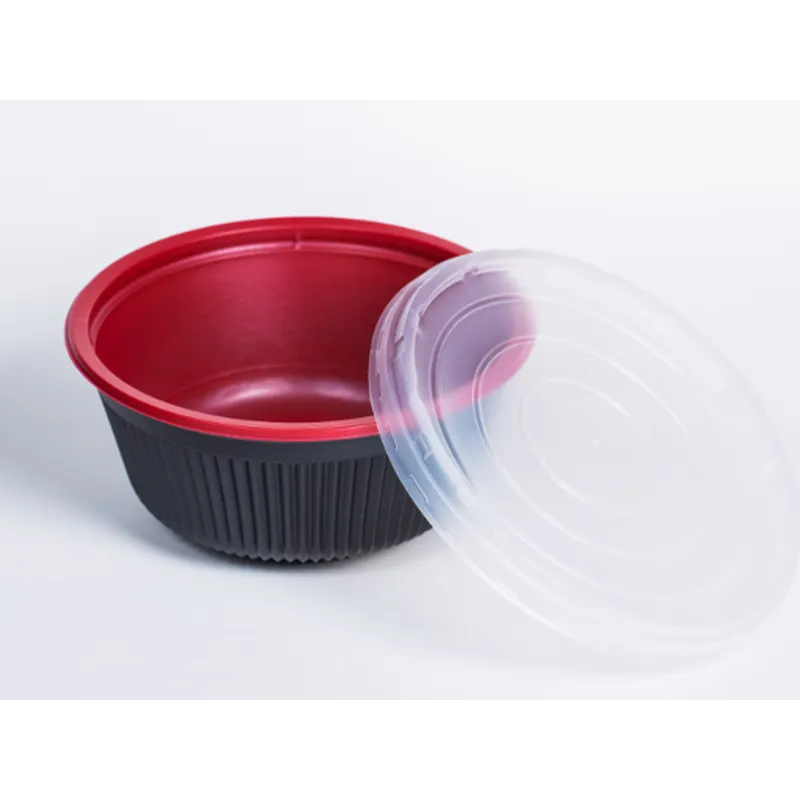 #GB1100 1100ml紅黑微波碗（Ø180xH78.5mm）