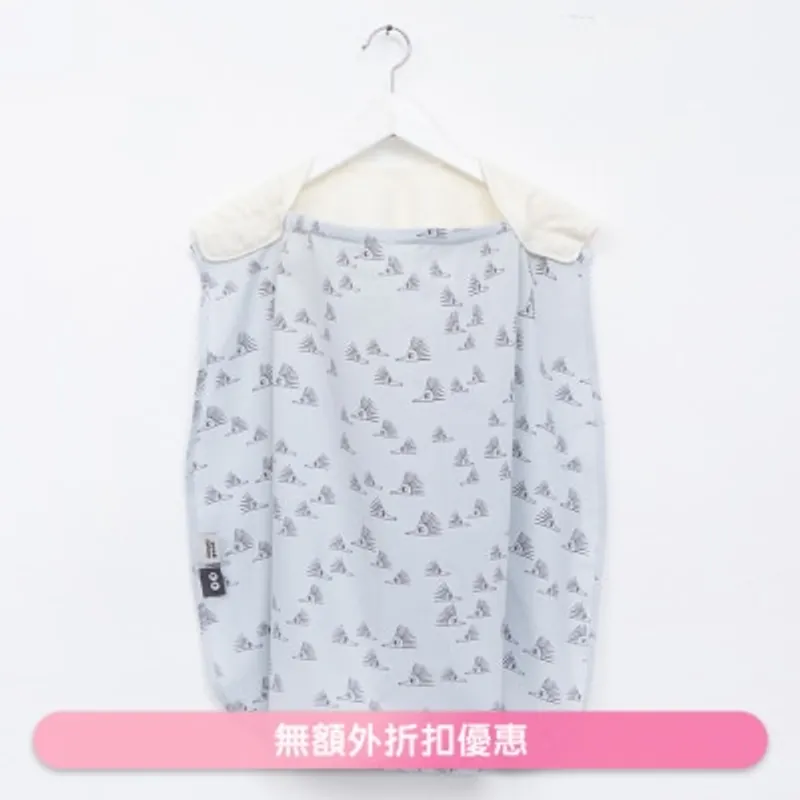 SIMPLY GOOD 哺乳圍巾(刺蝟/白) (商家直送-10個工作天內送到府上)