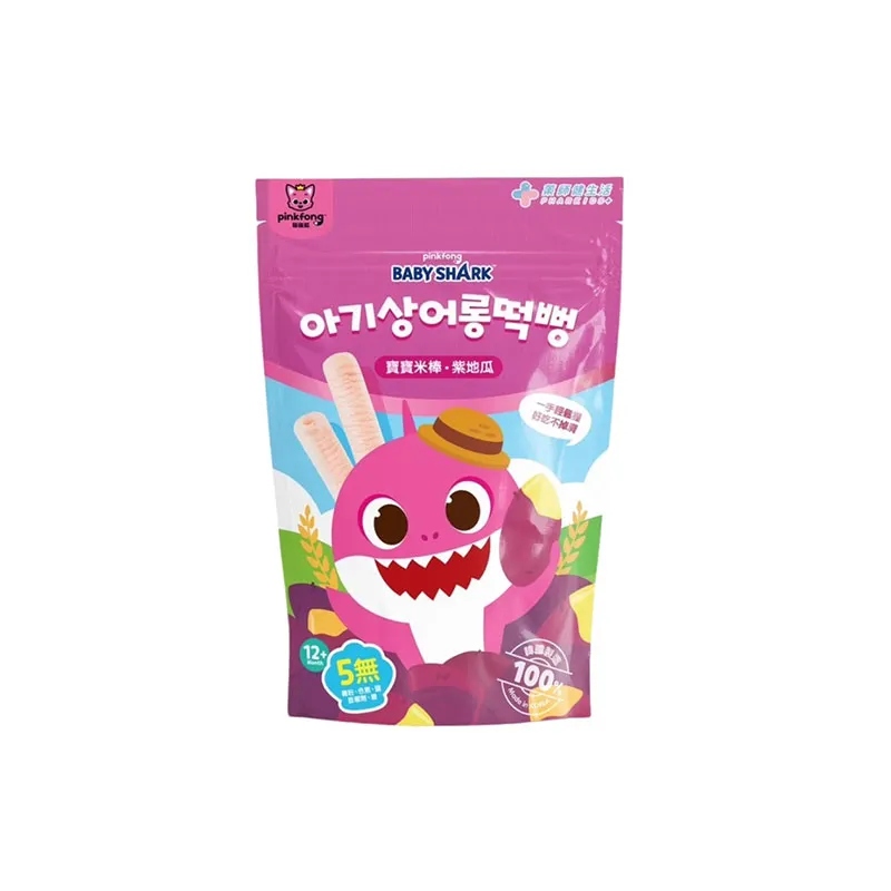 PINKFONG鲨鱼宝宝米棒-紫薯30G(12M+)