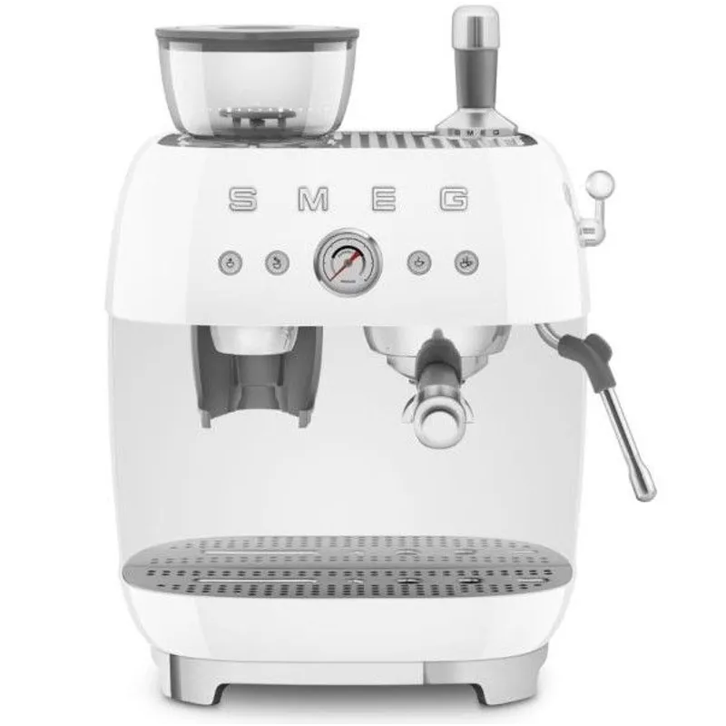SMEG 研磨一體半自動咖啡機(白色) EGF03/WHUK
