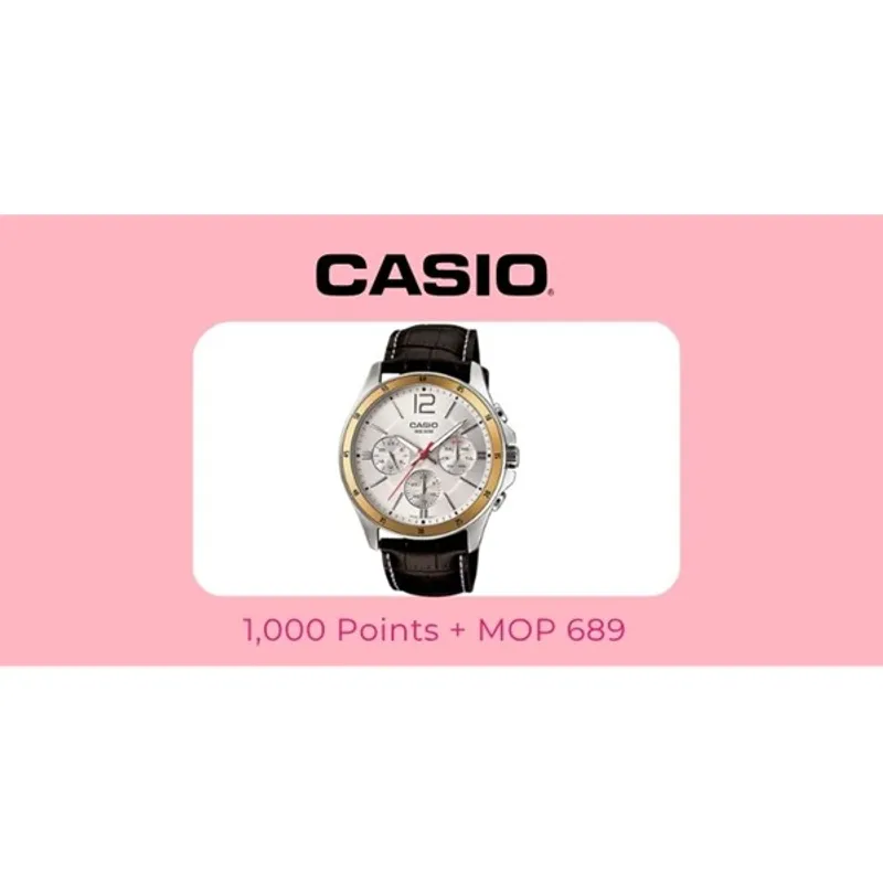 CASIO时尚设计指针表