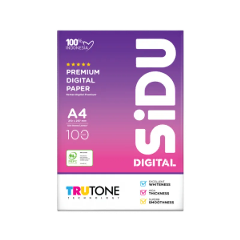 SIDU Digital 100gsm A4特白影印紙
