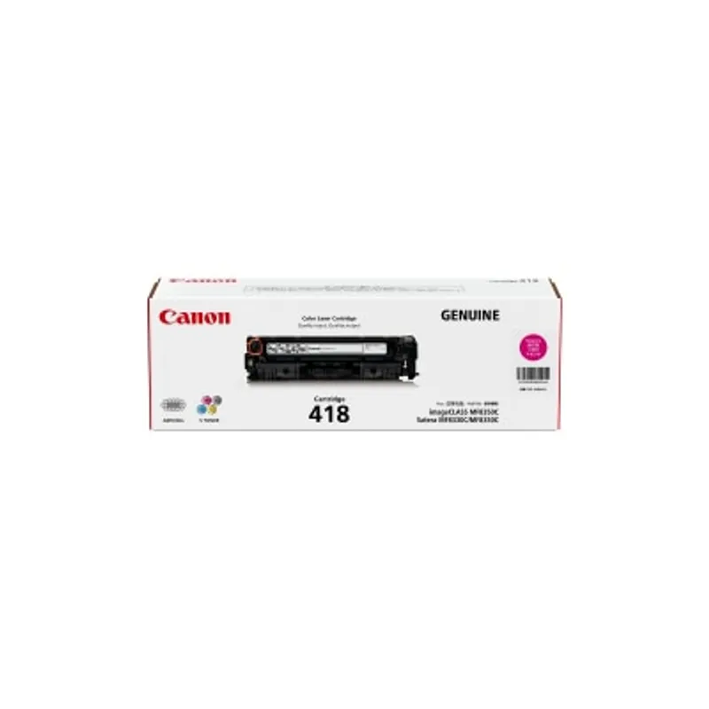 CANON 佳能 Cartridge 418洋紅色 碳粉