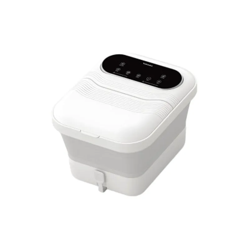 Yohome 3D太極輪智揉全足穴位多防護超大屏易視觸恆溫折疊足浴盆
