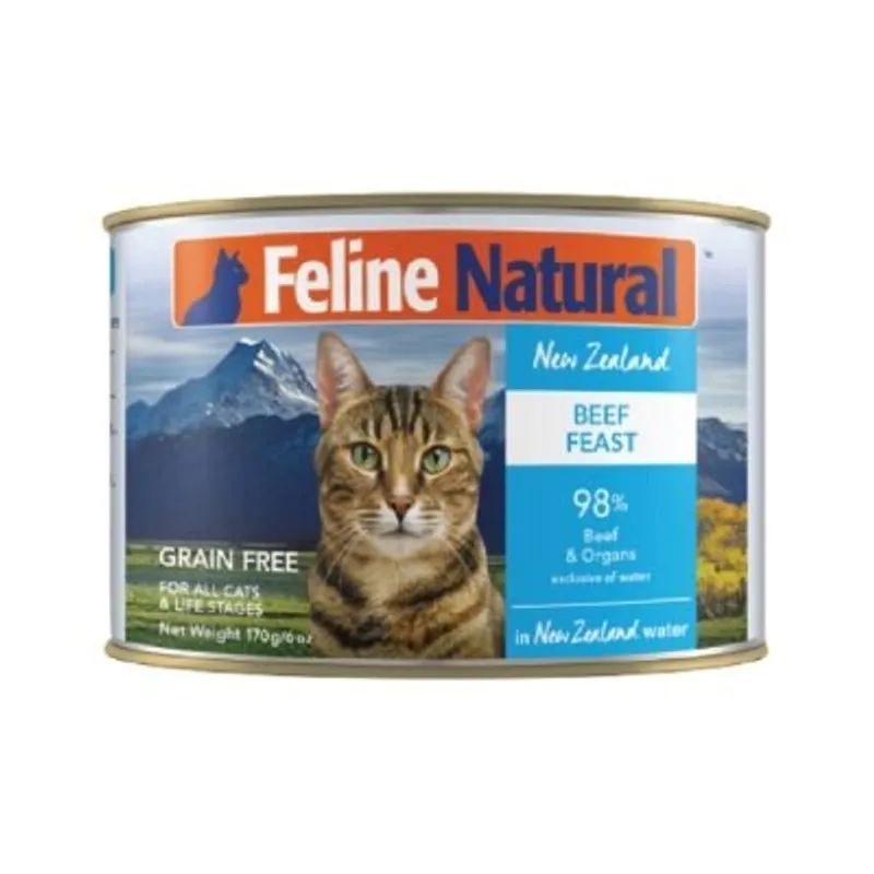F9 Feline Natural 貓罐頭 - 牛肉盛宴
