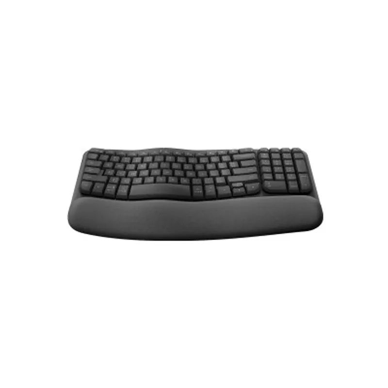 LOGITECH 羅技 Wave Keys 人體工學無線鍵盤