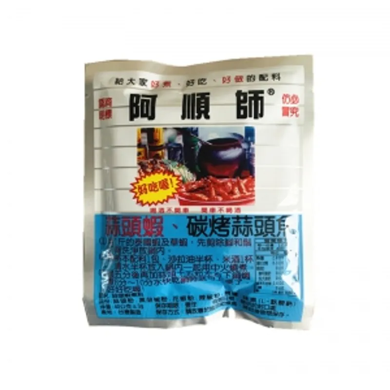 臺灣阿順師蒜頭蝦煮料40g