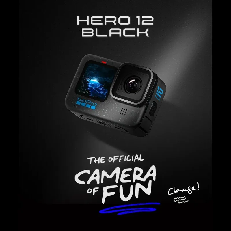 GoPro HERO12 Black全方位運動攝影機