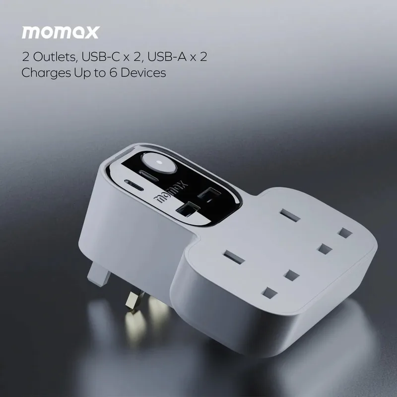 Momax 1-Charge Work Flow USB + 2口T型插座
