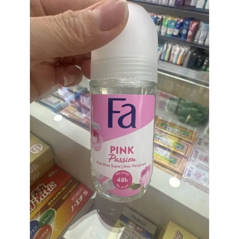 FA止汗香體露（走珠）紅粉天使50ml