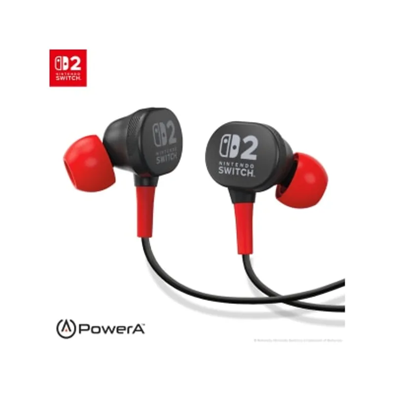 PowerA 任天堂 Switch 2 官方授權有線耳機