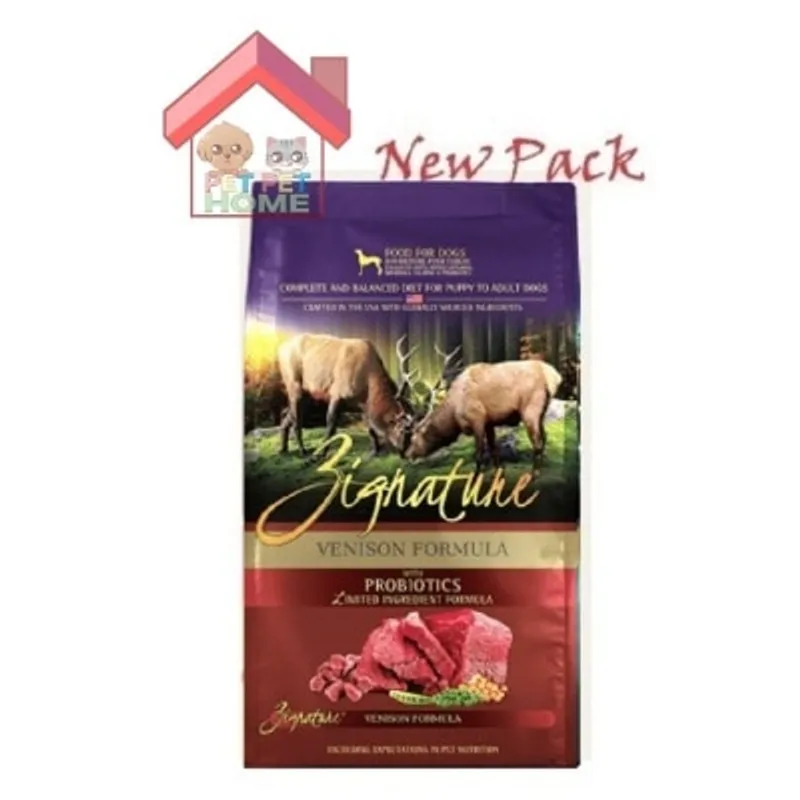 ZIGNATURE Zignature 超越 無穀物全犬乾糧 鹿肉 25lb [ZI-VN3]