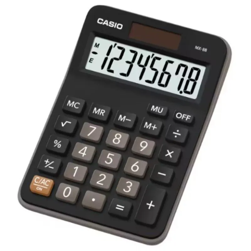 CASIO 迷你桌上型計算機 MX8B