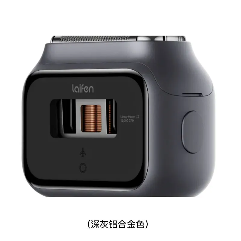 LAIFEN 三刀头超高速电动刮胡刀(深灰铝合金色) P3PRO/SG