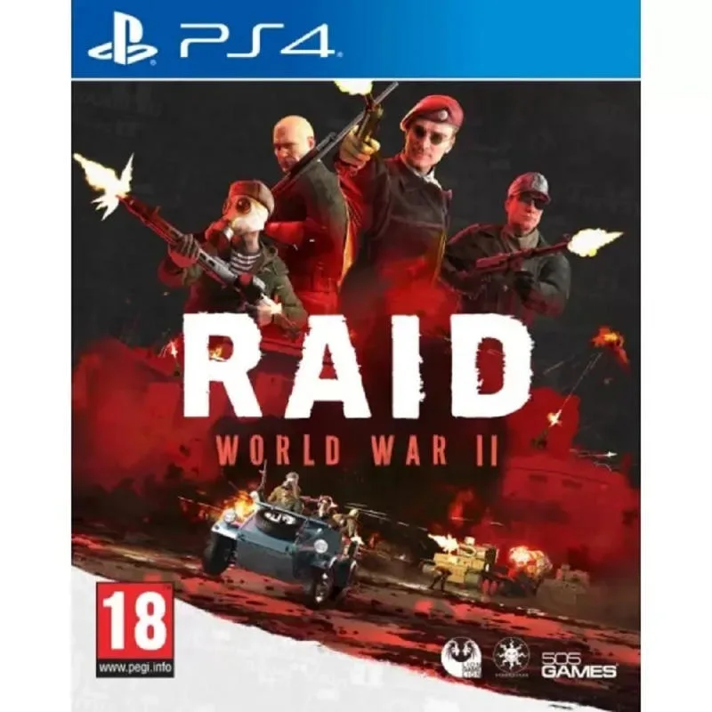 PS4 RAID：WORLD WAR II 二戰 歐版