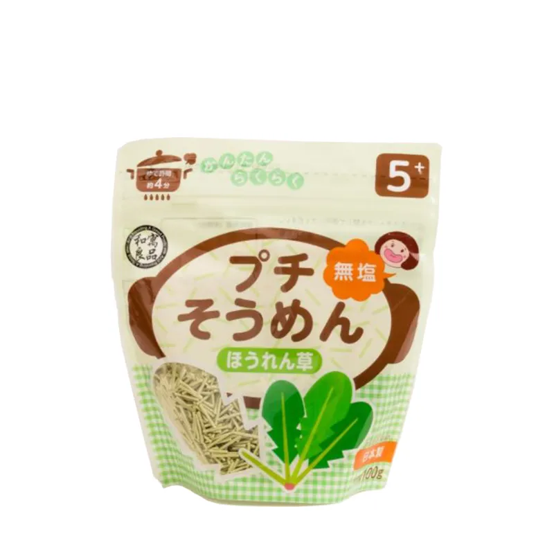 和寓良品无盐小素面 (菠菜, 100克)