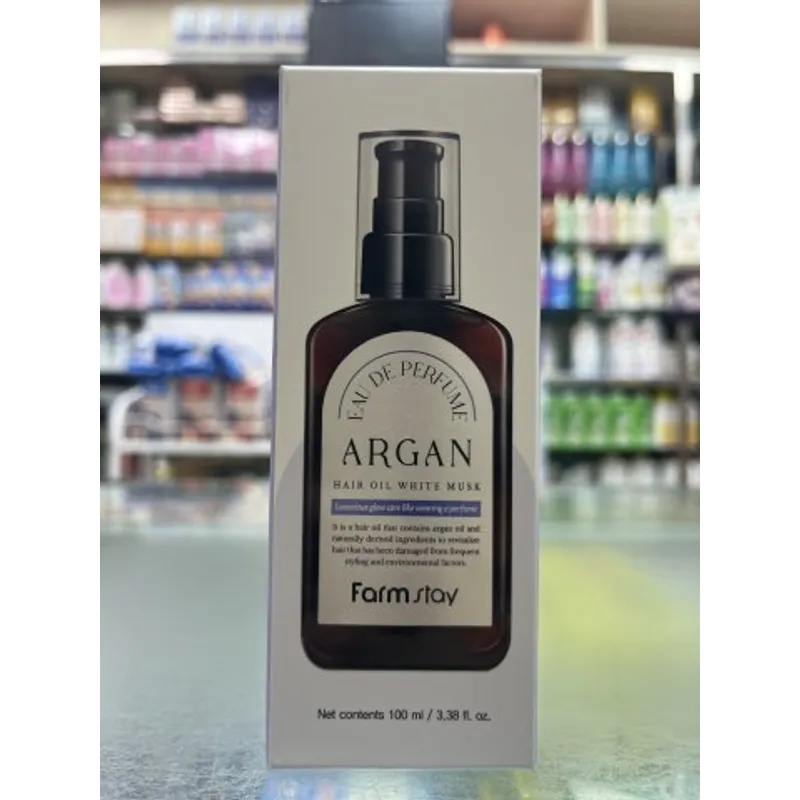 FARM STAY香水摩洛哥髮尾油100ML-白麝香(藍)