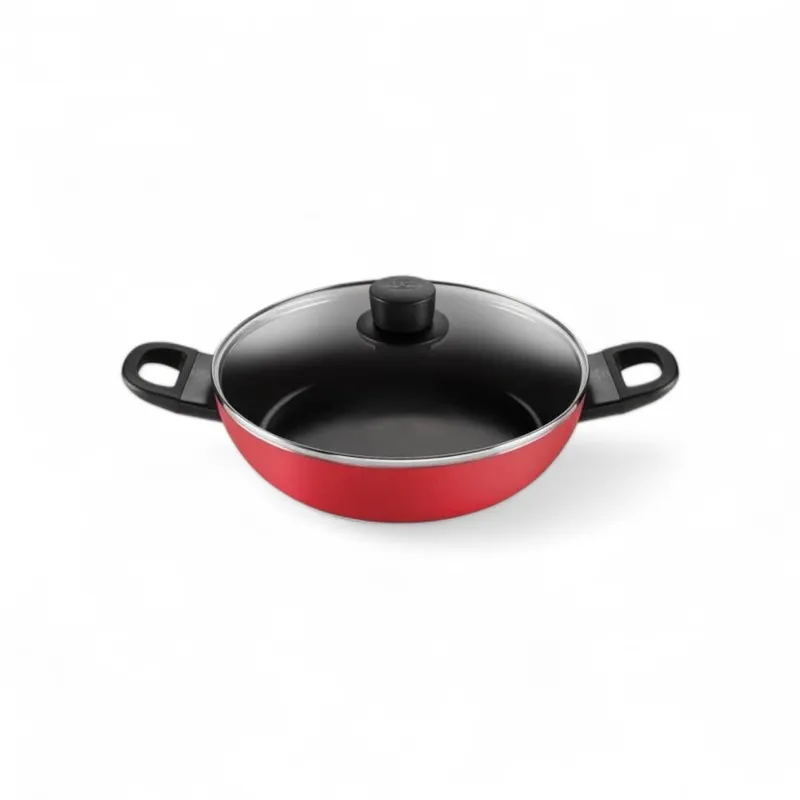 Ballarini Caprera 双耳煎锅 28cm (连玻璃盖) 红 Ballarini Napoli 中式厨刀 6.5"