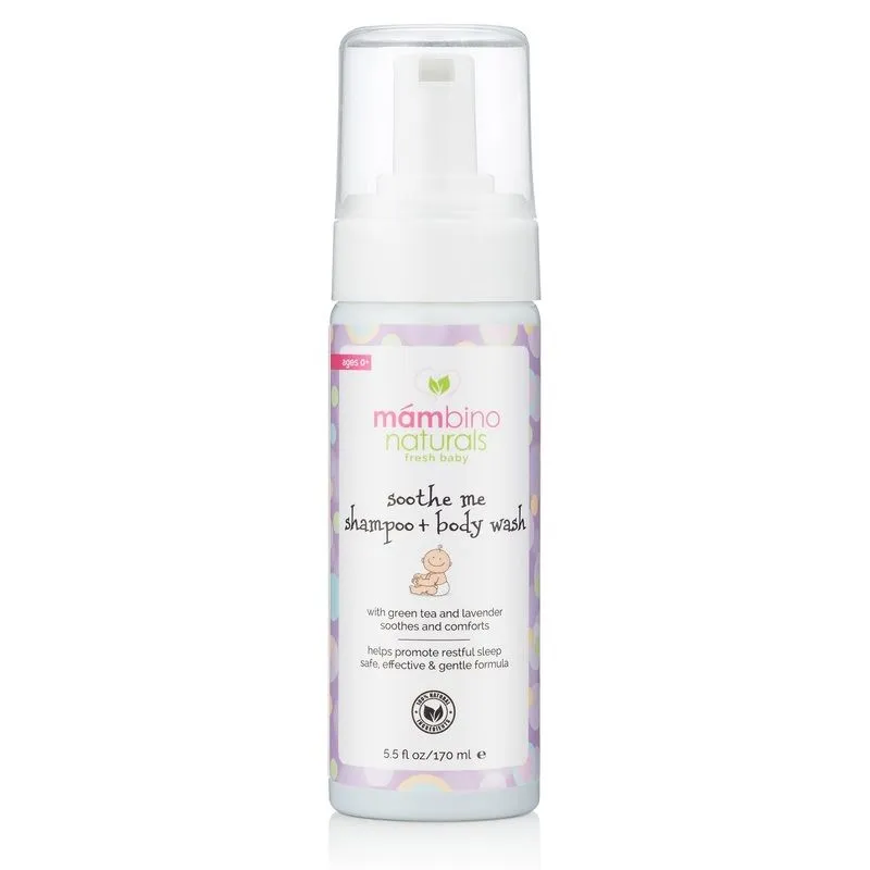Mambino Organics 二合一舒敏洗髮沐浴泡泡 (薰衣草味) 170ml