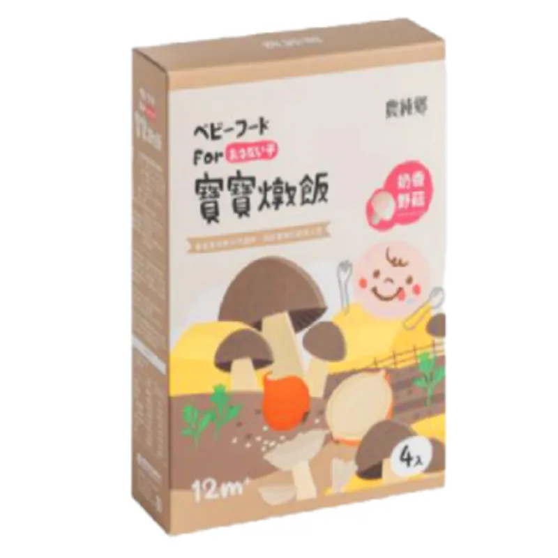 農純鄉 - 奶香野菇燉飯 150克 x 4入12M+