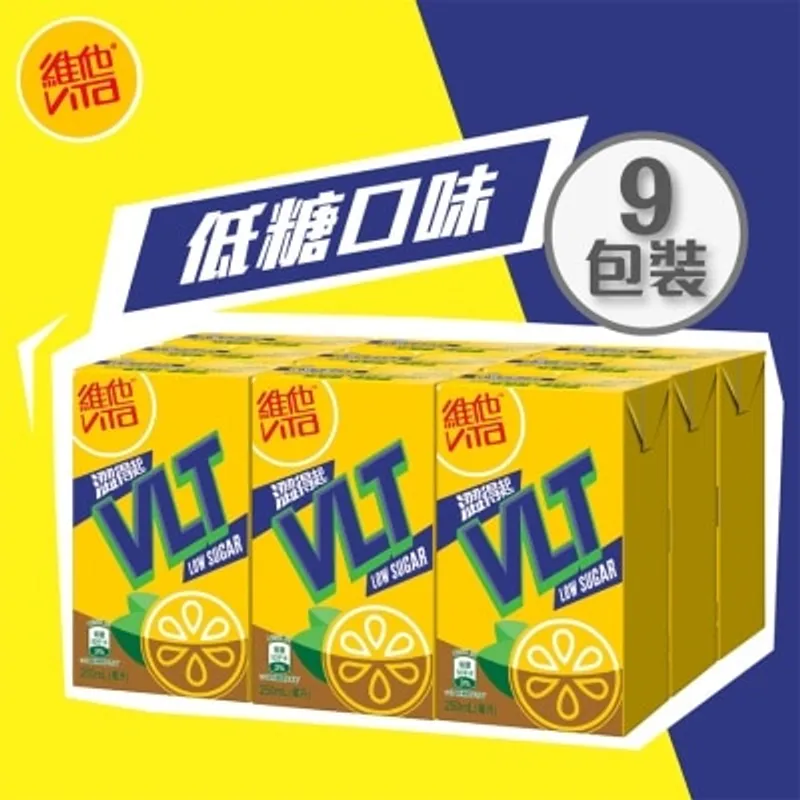 維他 低糖檸檬茶250毫升(9包裝)