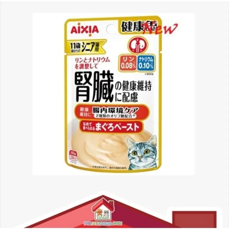 Aixia AIXIA 11+老貓健康罐包裝 40g **新舊包裝隨機發貨**