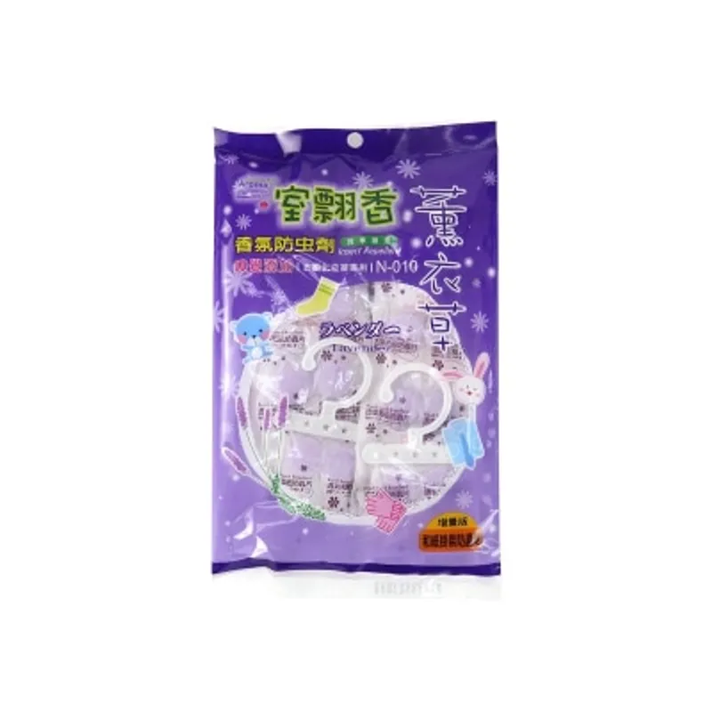 N-010 台灣製室翲香225g和紙掛裝防蟲錠(薰衣草味)