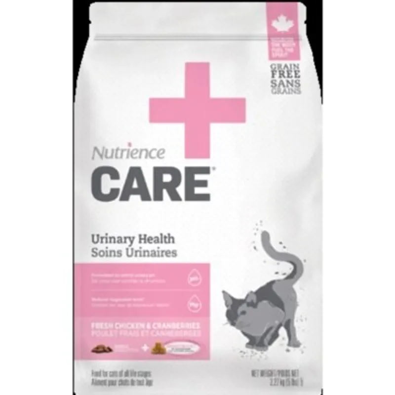 Nutrience CARE 泌尿道改善配方 貓乾糧 5lb [C2417] (粉紅)