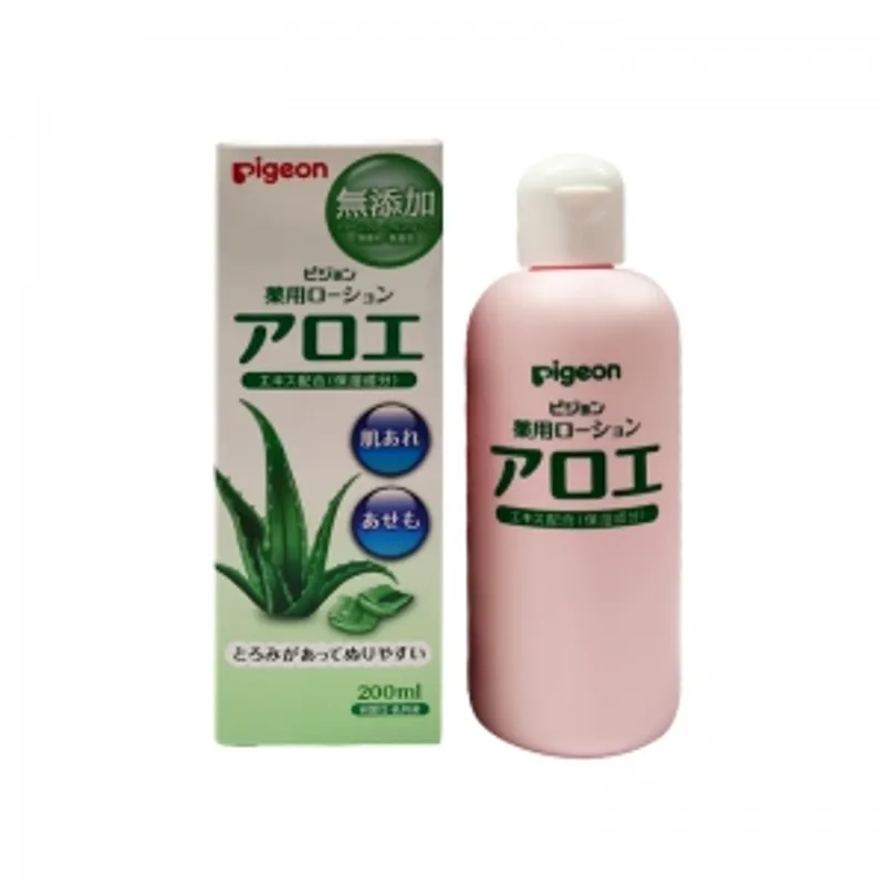 日本貝親Pigeon寶寶嬰兒蘆薈水滋潤敏感肌膚3支裝 200ml/支