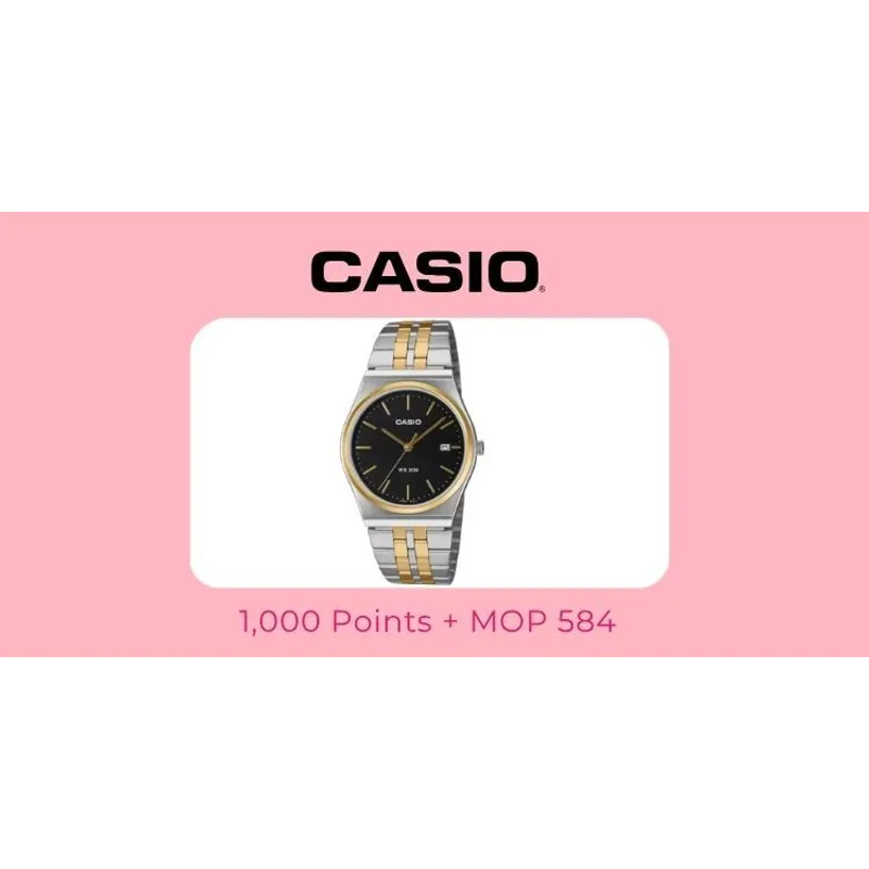 CASIO時尚設計指針錶