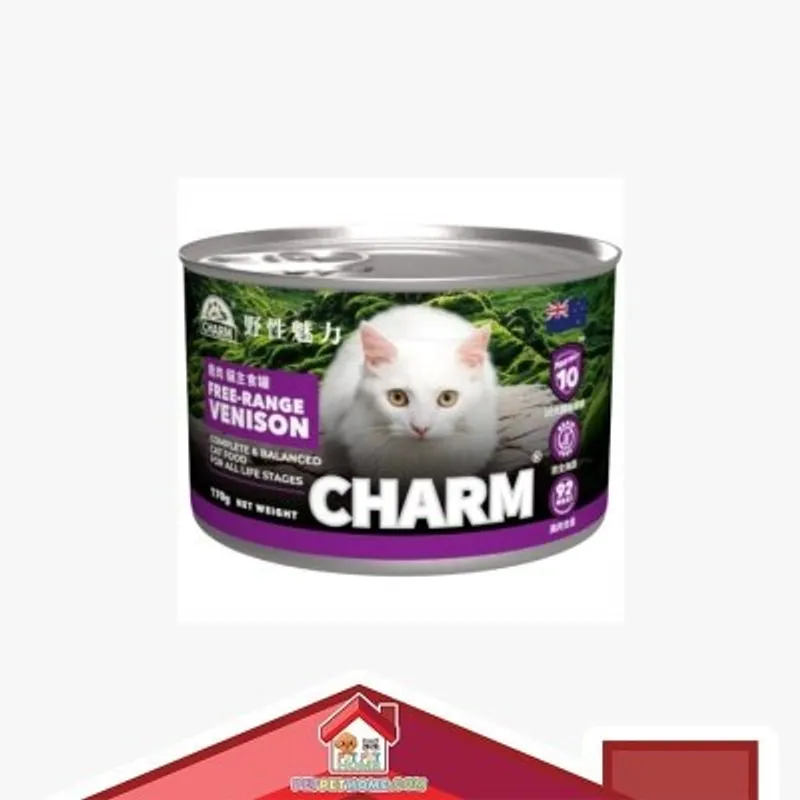 Charm 超能精華 無穀物全齡貓主食罐 170克 (4款口味)