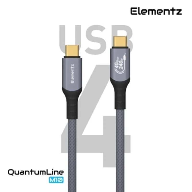 Elementz NQL-M10 USB4 240W / 40Gbps 8K@60Hz 全功能影音數據傳輸