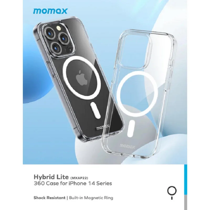 Momax iPhone 14 系列Hybrid Lite Case 磁吸保護殼 MXAP22