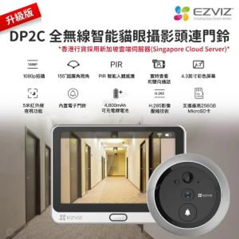 EZVIZ DP2C 智能電子防盜眼 (特價優惠）