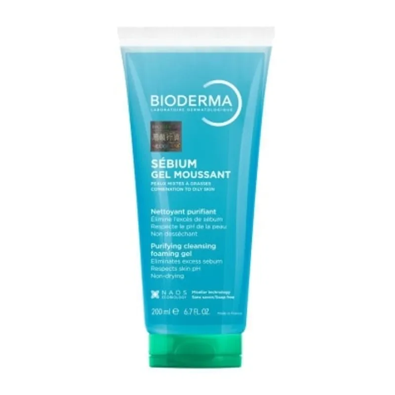 BIODERMA 控油潔膚啫喱 200毫升