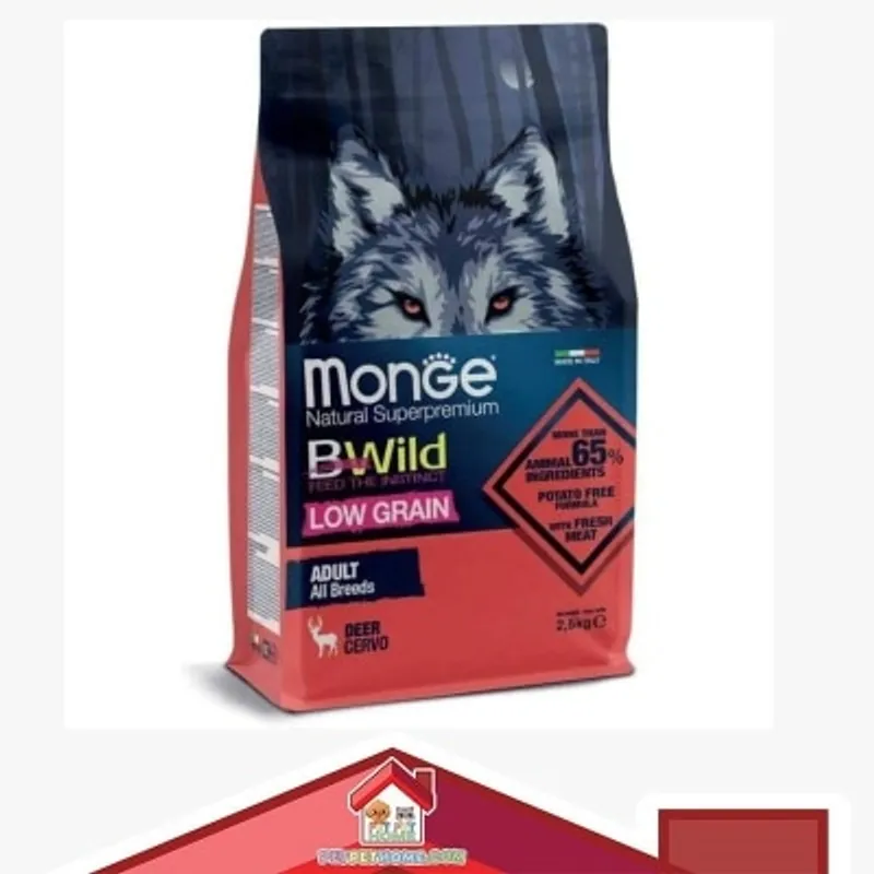 MONGE Monge B-Wild系列 野生鹿肉成犬專用配方 狗乾糧